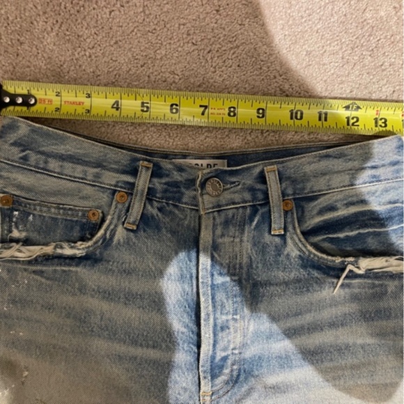 AGOLDE Dee Ultra High Rise Shorts Size 27 - Picture 8 of 9